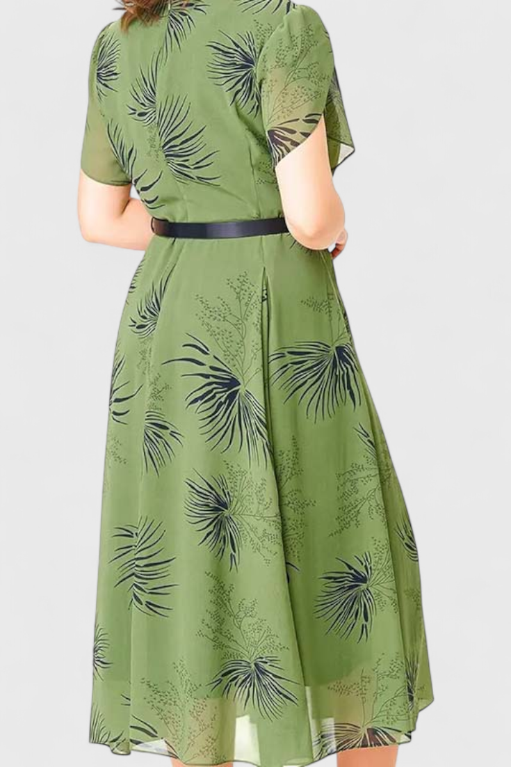 Lupita - Vestido midi jardín de verano