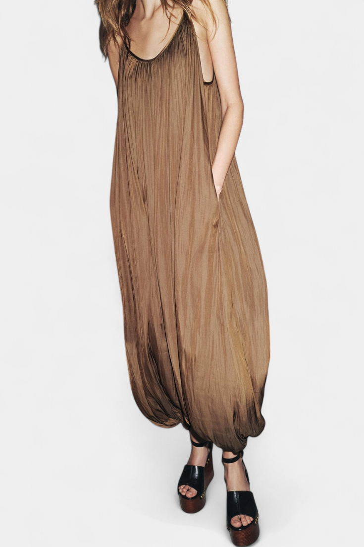 Salma - Jumpsuit elegancia fluida