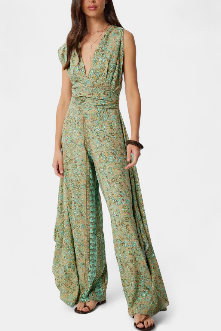 Leandra - Mono estampado bohemio