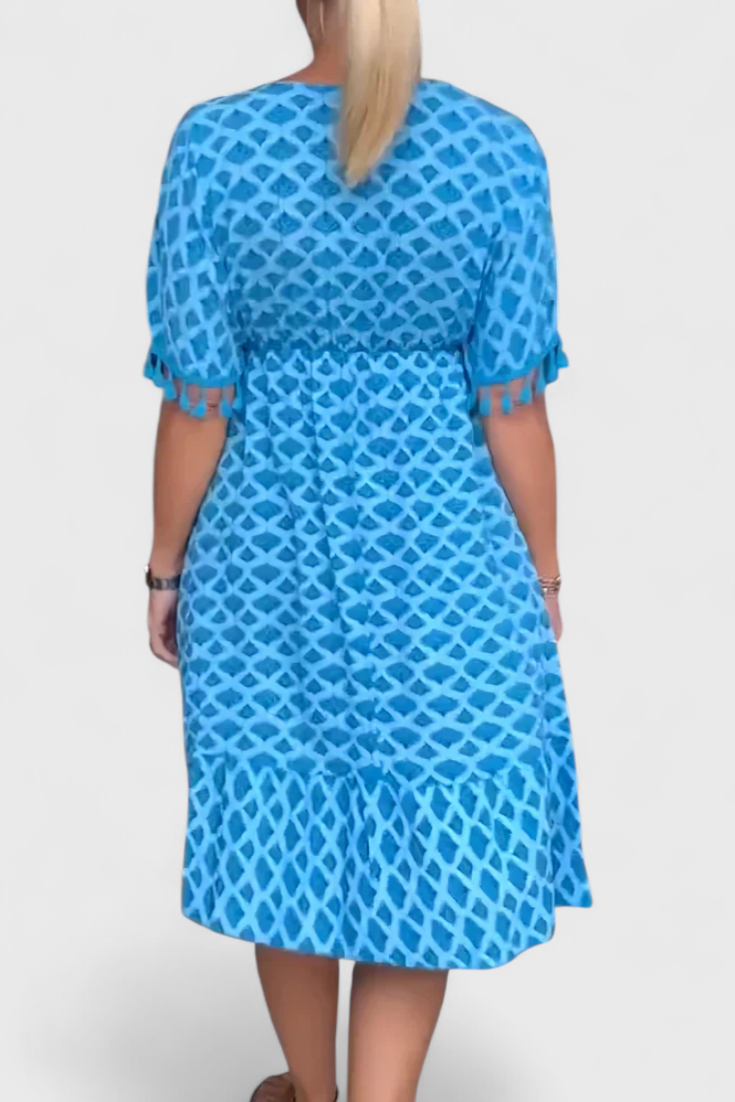 Kirra - Vestido midi bohemio de verano