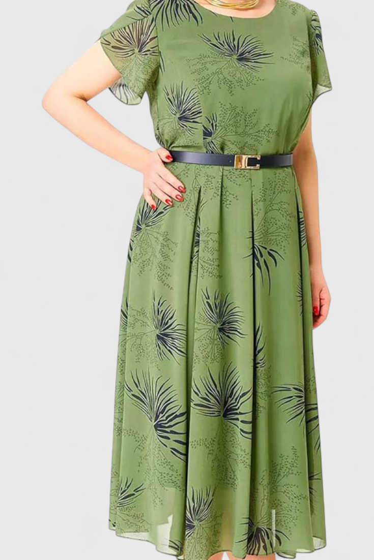 Lupita - Vestido midi jardín de verano