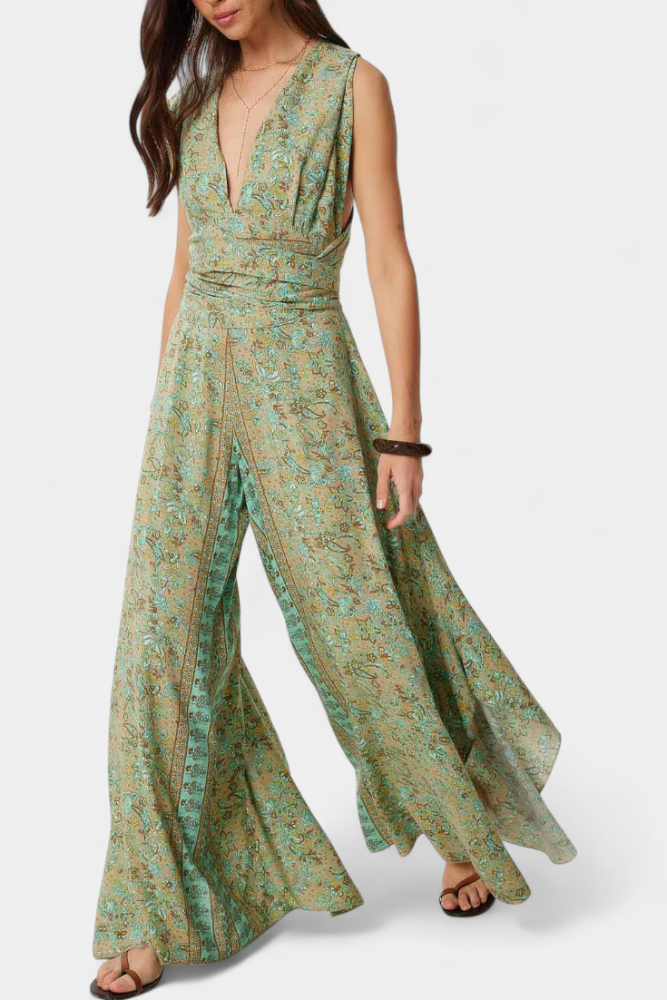 Leandra - Mono estampado bohemio