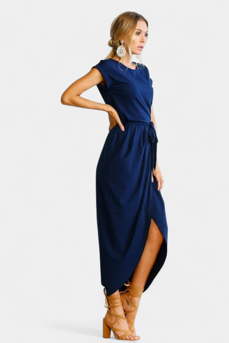 Clarissa - Vestido midi elegancia casual