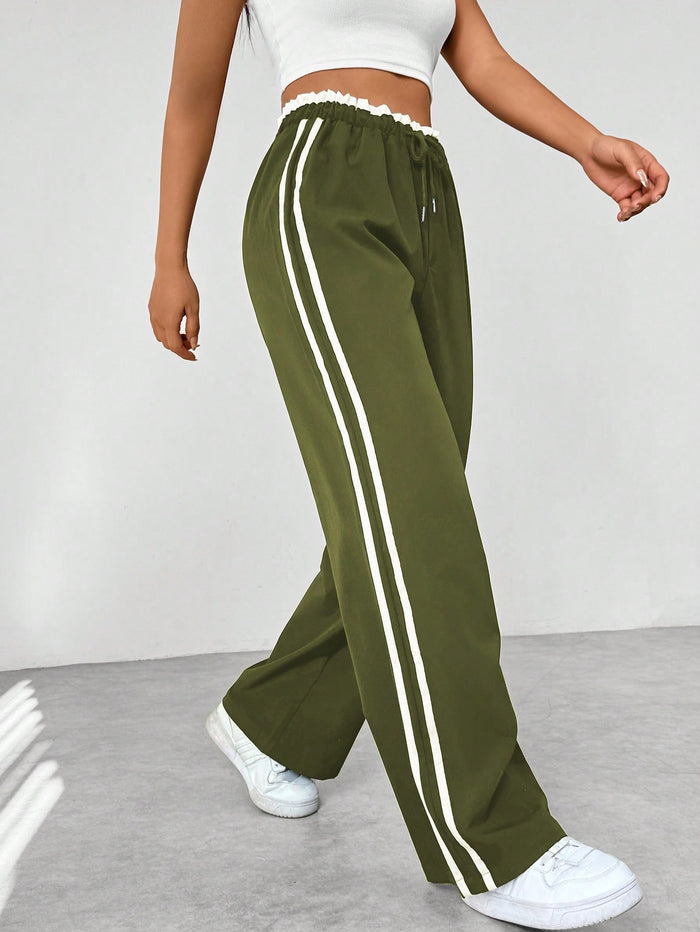 Vera - Pantalón chándal ancho estilo urbano