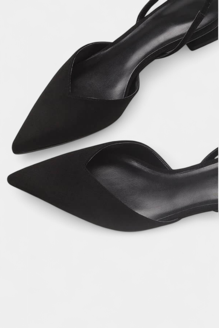 Babette - Zapatos slingback con tacón de bloque