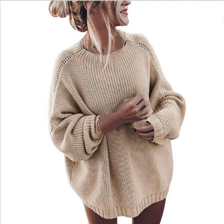 Lana - Jersey oversized de punto grueso