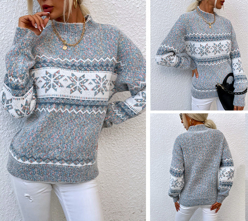 Emma - Jersey de punto con patrón fair isle