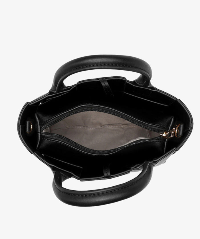 Bronte - Bolso de mano trenzado con doble asa