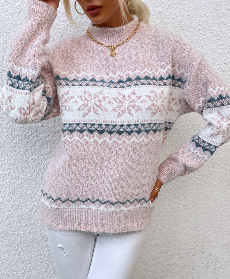 Emma - Jersey de punto con patrón fair isle