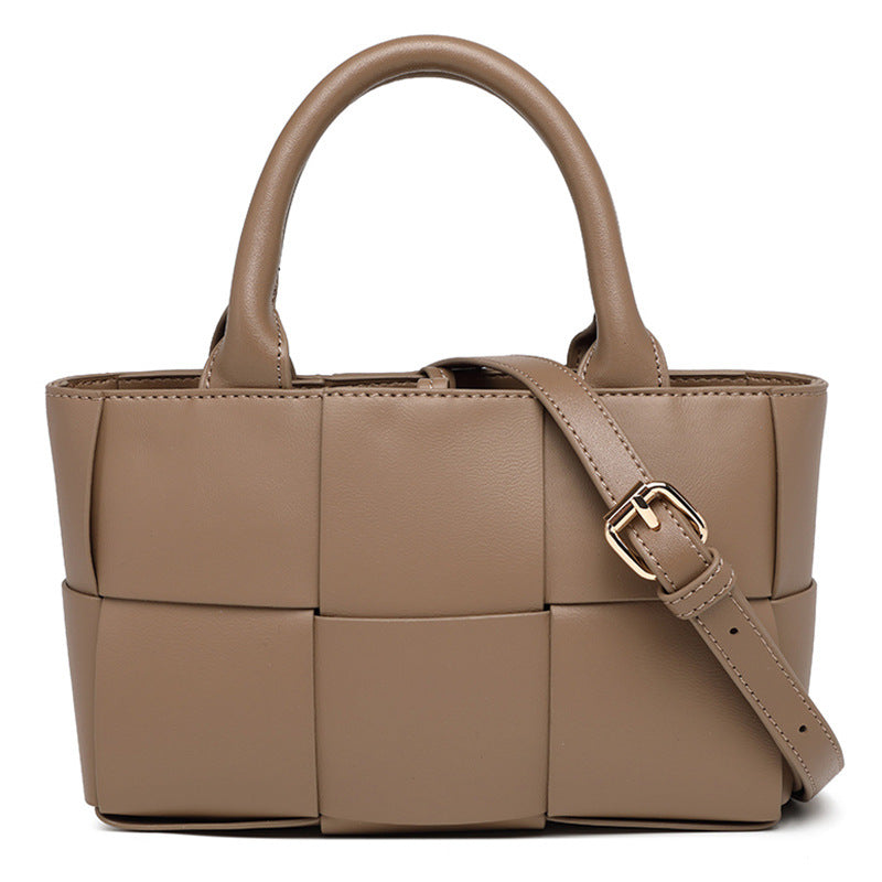 Bronte - Bolso de mano trenzado con doble asa