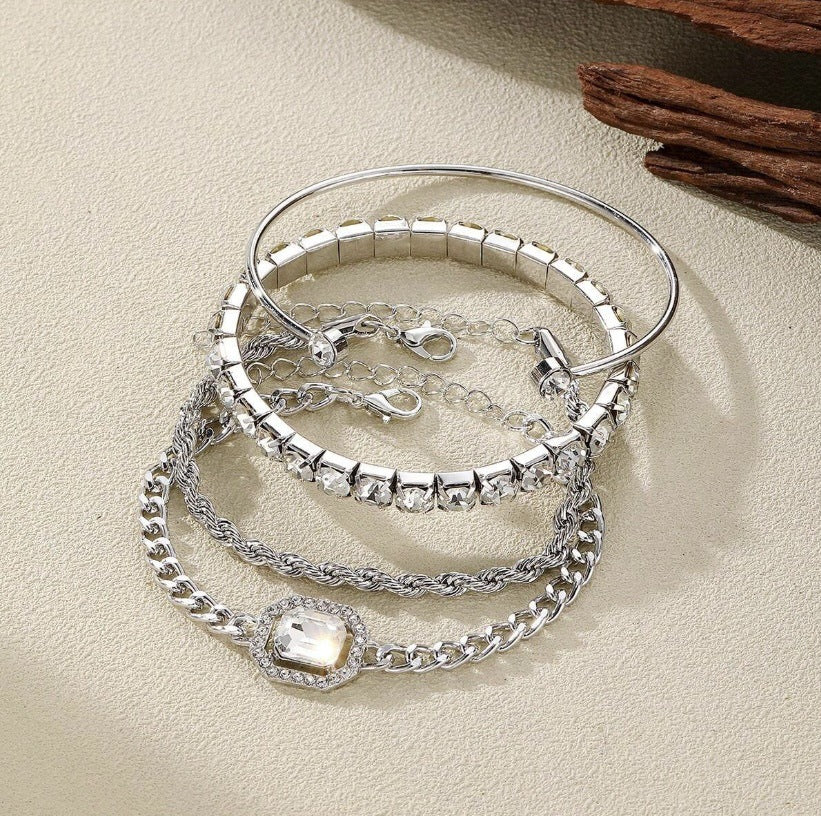 Starlight - Set de pulseras en capas