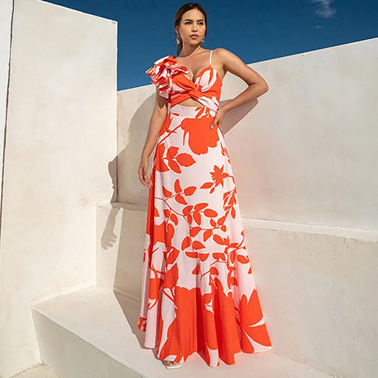 Vera - Conjunto de traje de baño y falda maxi