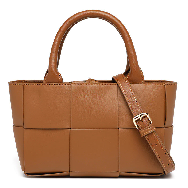 Bronte - Bolso de mano trenzado con doble asa