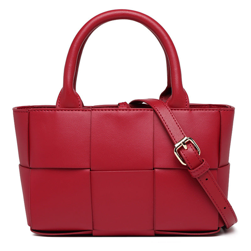 Bronte - Bolso de mano trenzado con doble asa