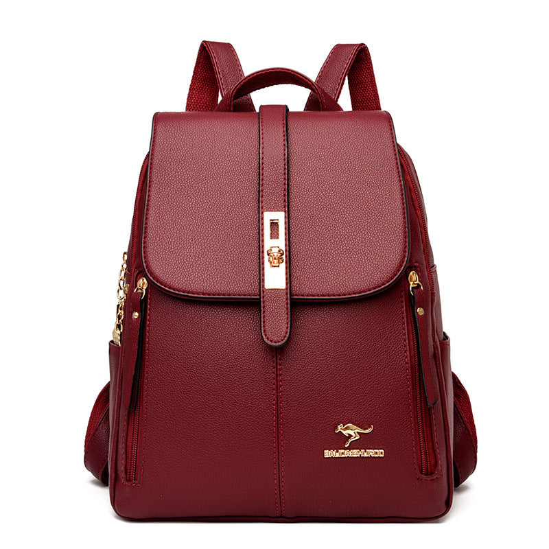 Alisa - Elegante mochila con solapa