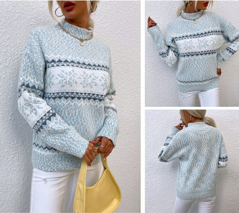 Emma - Jersey de punto con patrón fair isle