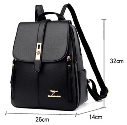 Alisa - Elegante mochila con solapa