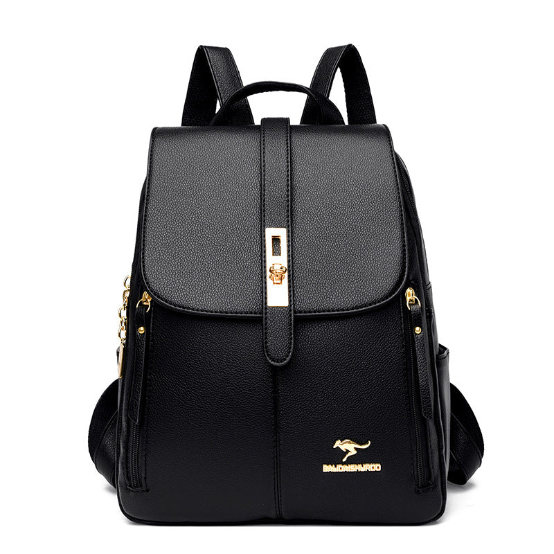 Alisa - Elegante mochila con solapa