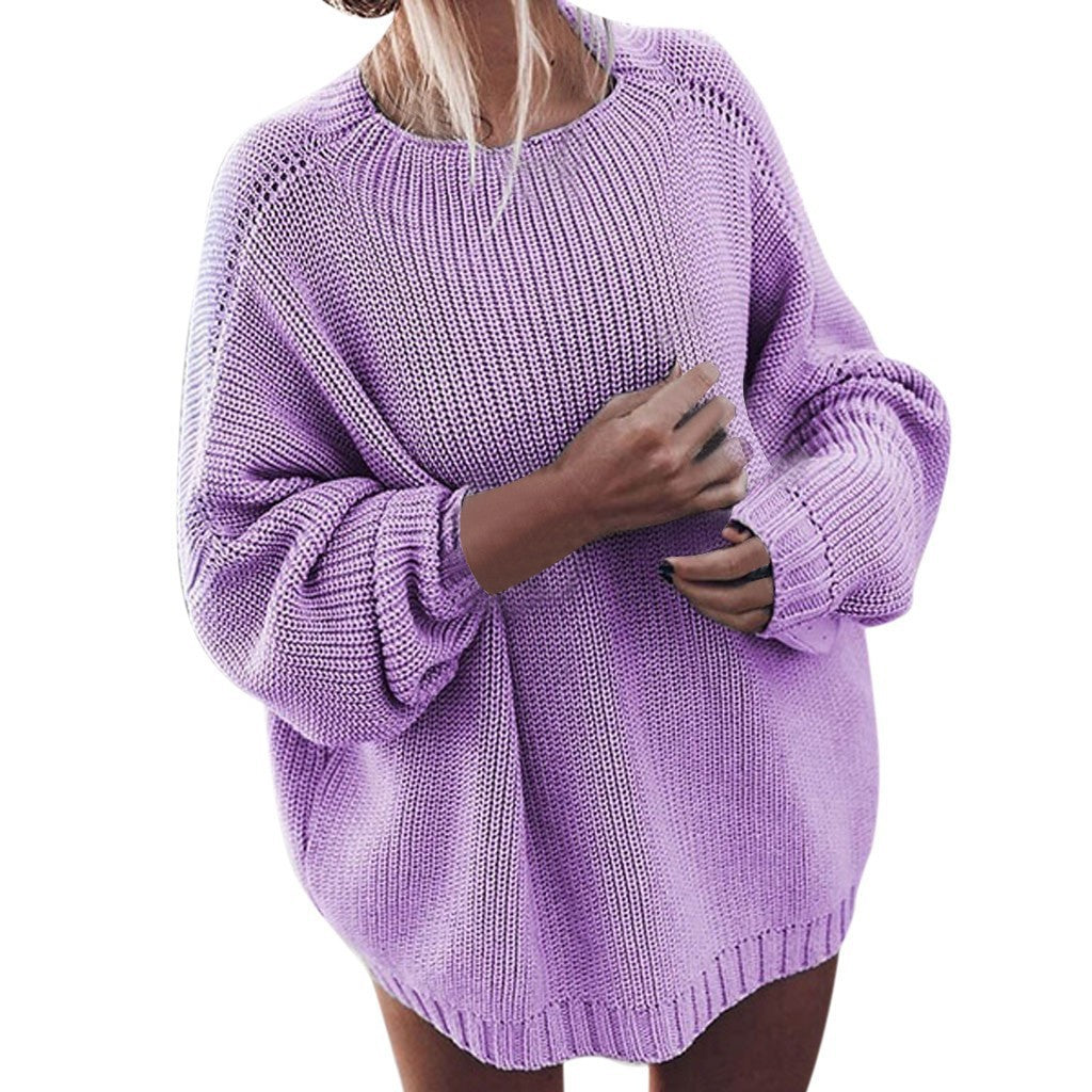 Lana - Jersey oversized de punto grueso