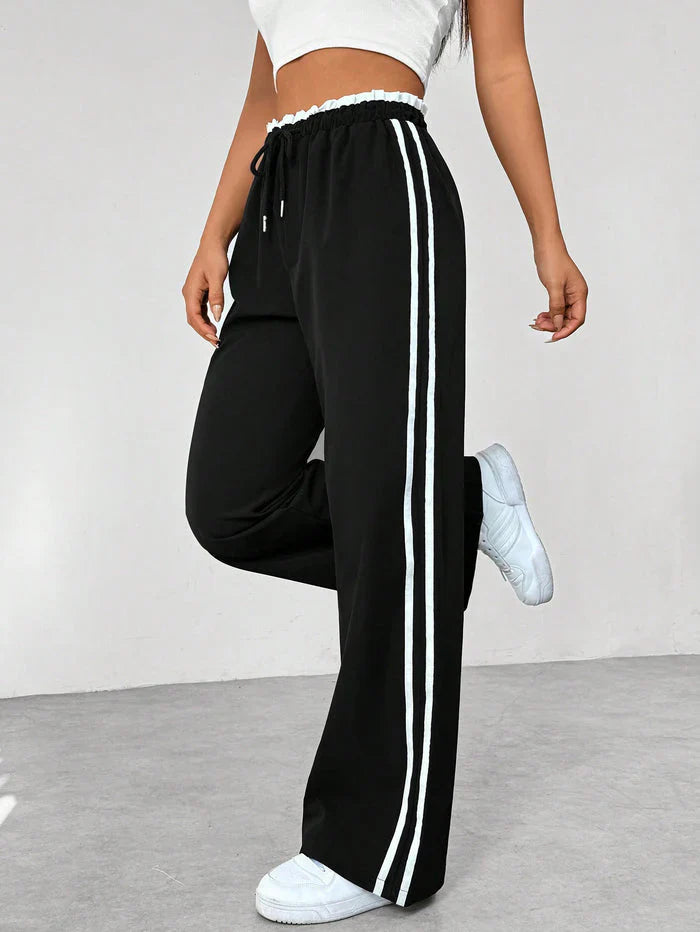 Vera - Pantalón chándal ancho estilo urbano